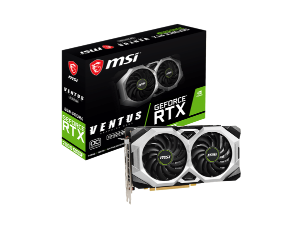 کارت گرافیک مدل msi GeForce RTX 2060 SUPER VENTUS GP OC ام اس آی