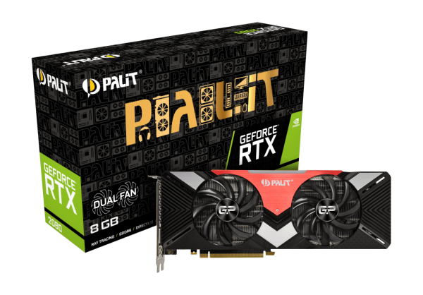 کارت گرافیک palit GeForce RTX™ 2080 Dual پلیت