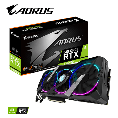 کارت گرافیک مدل AORUS GeForce RTX 2080 SUPER™ 8G گیگابایت