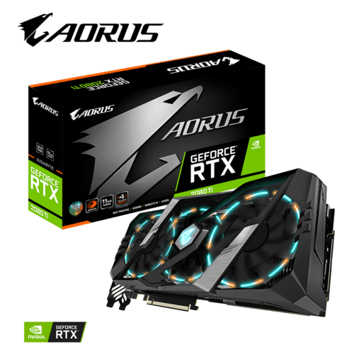 کارت گرافیک مدل GIGABYTE AORUS GeForce RTX™ 2080 Ti گیگابایت
