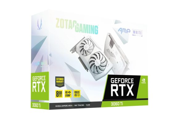 کارت گرافیک مدل ZOTAC GAMING GeForce RTX 3060 Ti AMP White Edition LHR زوتک