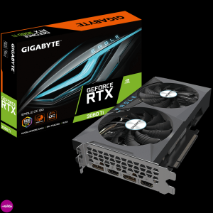 کارت گرافیک مدل GeForce RTX™ 3060 Ti EAGLE OC 8G (rev. 2.0) گیگابایت