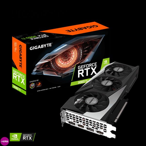 کارت گرافیک مدل GeForce RTX™ 3060 Ti GAMING 8G (rev. 2.0) گیگابایت