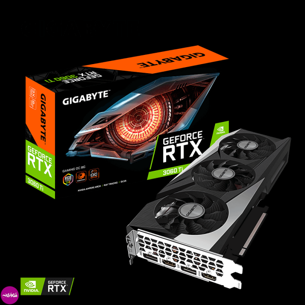 کارت گرافیک مدل GeForce RTX™ 3060 Ti GAMING OC 8G (rev. 2.0) گیگابایت