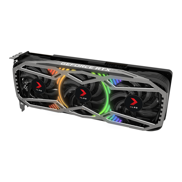کارت گرافیک مدل PNY GeForce RTX 3070 Ti 8GB XLR8 Gaming REVEL™ EPIC-X RGB™ Triple Fan پی ان وای