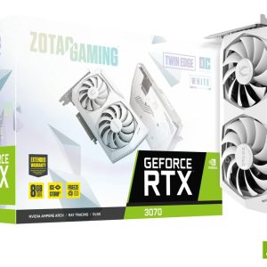 کارت گرافیک مدل ZOTAC GAMING GeForce RTX 3070 Twin Edge OC White Edition LHR زوتک