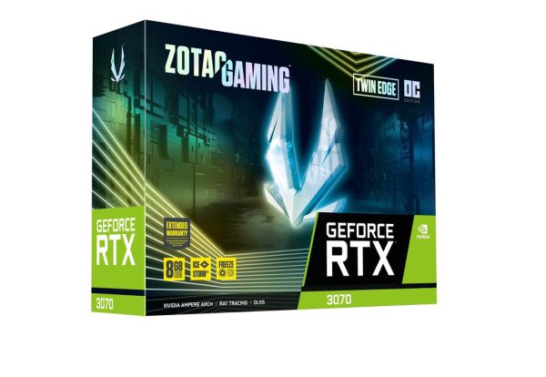 کارت گرافیک مدل ZOTAC GAMING GeForce RTX 3070 Twin Edge OC زوتک