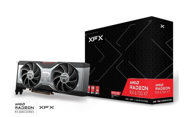 کارت گرافیک مدل XFX AMD Radeon RX 6700 XT Gaming ایکس اف ایکس