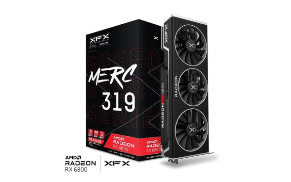 کارت گرافیک مدل XFX MERC 319 AMD Radeon RX 6800 ایکس اف ایکس