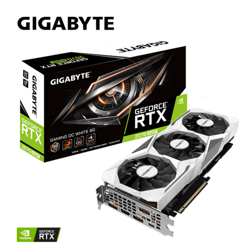 کارت گرافیک مدل GeForce RTX 2070 SUPER™ GAMING OC WHITE 8G گیگابایت