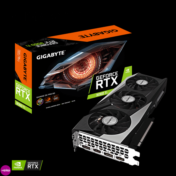 کارت گرافیک مدل GeForce RTX™ 3060 Ti GAMING OC PRO 8G (rev. 2.0) گیگابایت