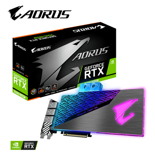 کارت گرافیک مدل AORUS GeForce RTX 2080 SUPER™ WATERFORCE WB 8G گیگابایت