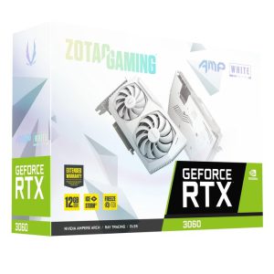 کارت گرافیک مدل ZOTAC GAMING GeForce RTX 3060 AMP White Edition زوتک
