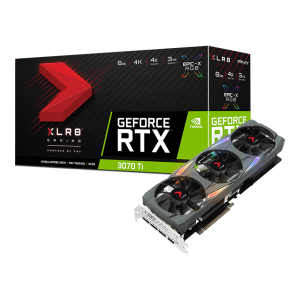 کارت گرافیک مدل PNY GeForce RTX 3070 Ti 8GB XLR8 Gaming UPRISING™ EPIC-X RGB™ Triple Fan پی ان وای