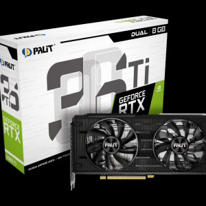 کارت گرافیک مدل palit GeForce RTX™ 3060 Ti Dual V1 پلیت
