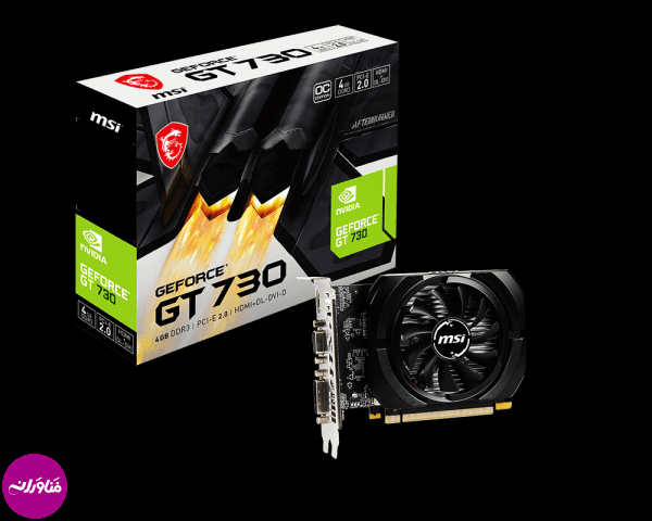 کارت گرافیک مدل msi GeForce GT 730 N730K-4GD3/OCV1 ام اس آی