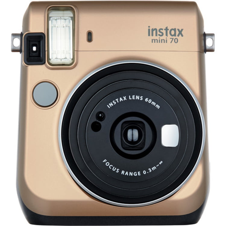 دوربین عکاسی چاپ سریع فوجی Fujifilm instax mini 70 Instant Film Camera Gold — تصویر ۲