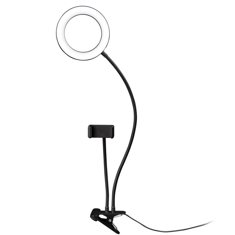 رینگ لایت مدل گیره ای 6 اینچی Professional Live Stream Ring Light ...